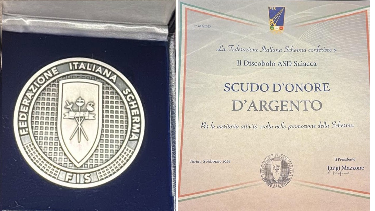 scudo d'onore federscherma 2026