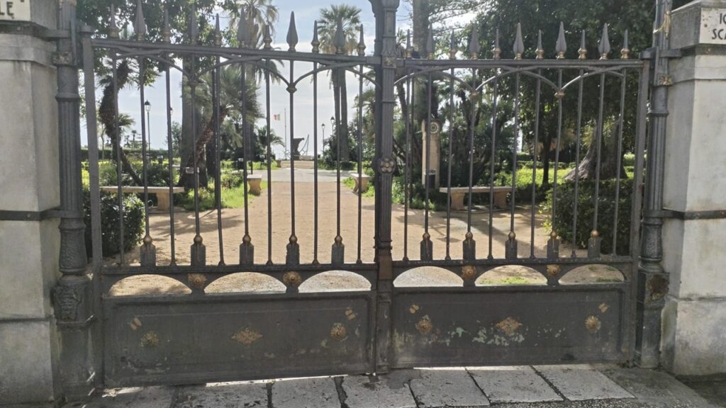 villa comunale chiusa 2026