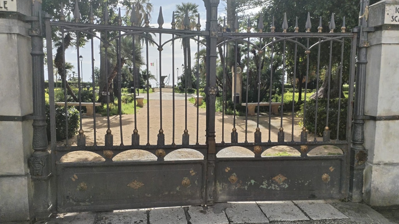 villa comunale chiusa 2026