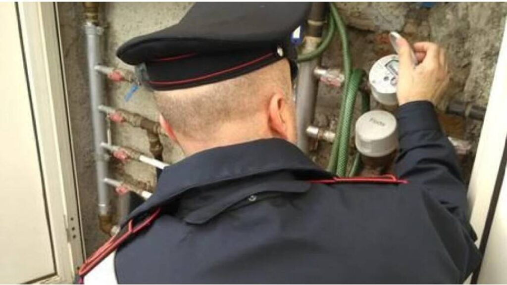 allaccio abusivo carabinieri