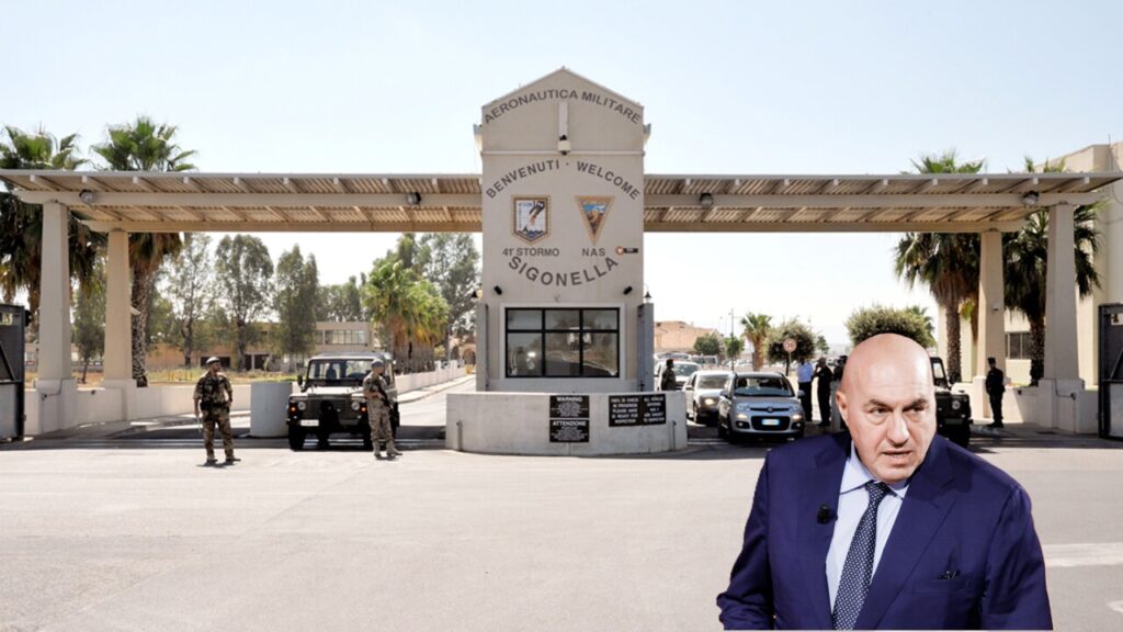 base sigonella con crosetto