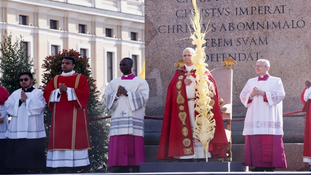 papa leone domenica delle palme 2026