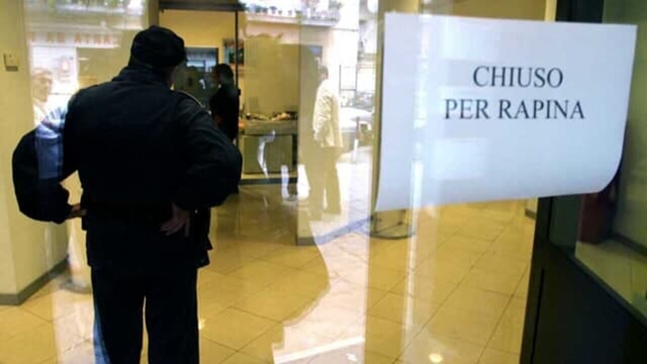 rapina banca
