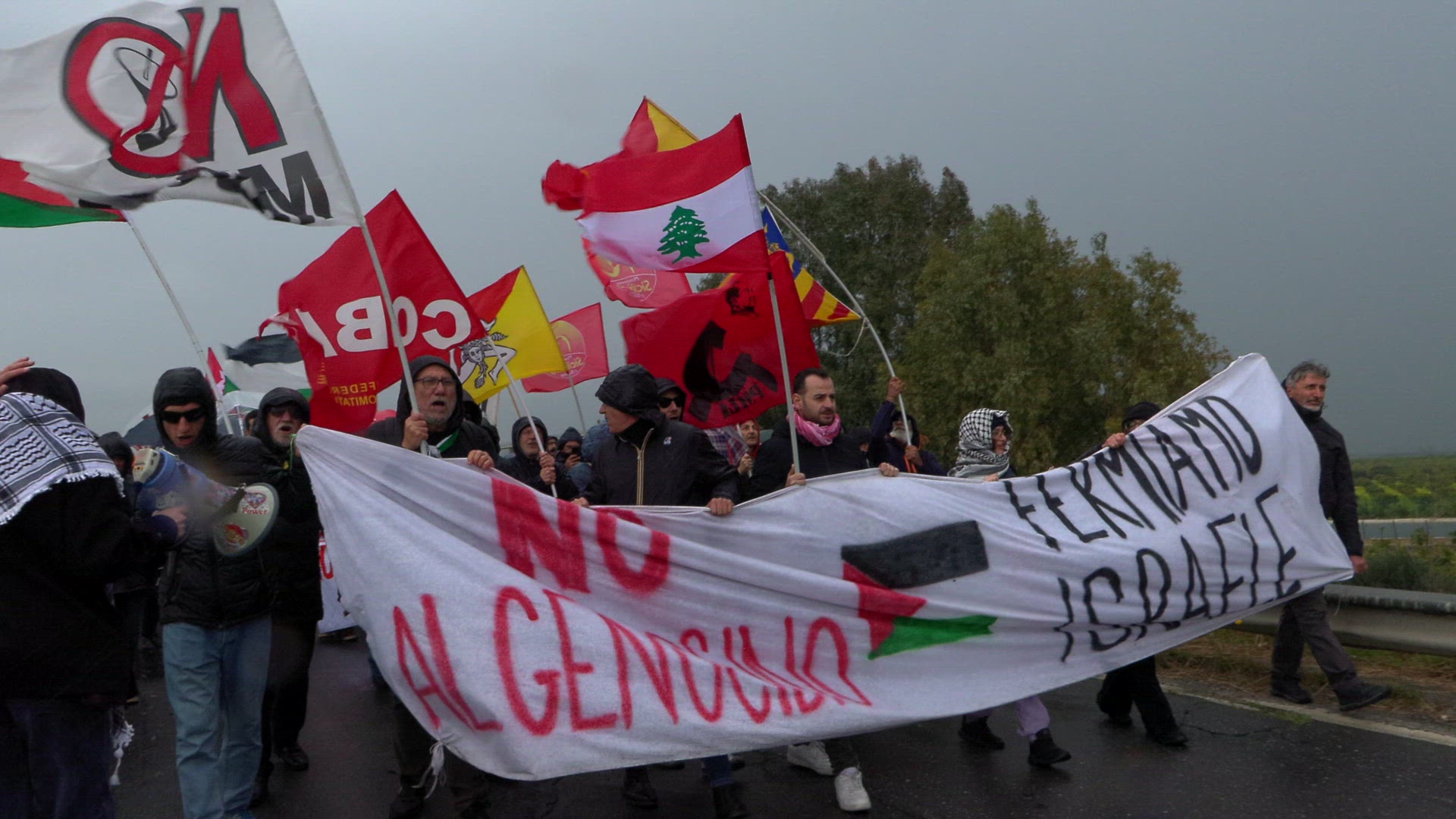 sigonella protesta 2026