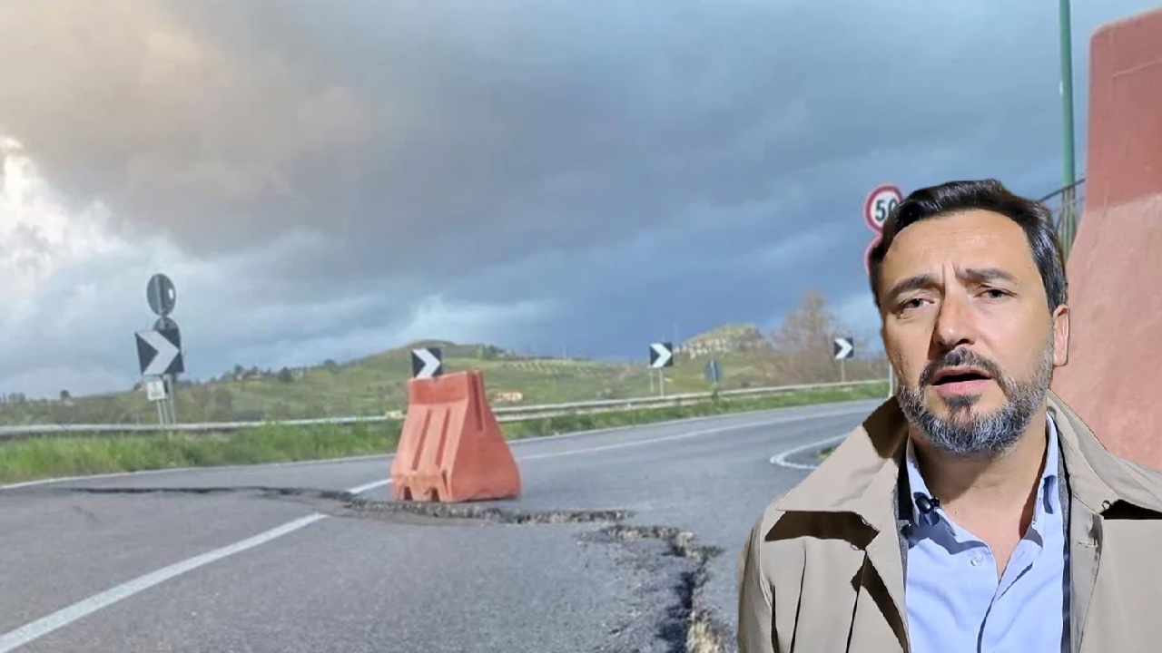 strada statale 118 danneggiata catanzaro