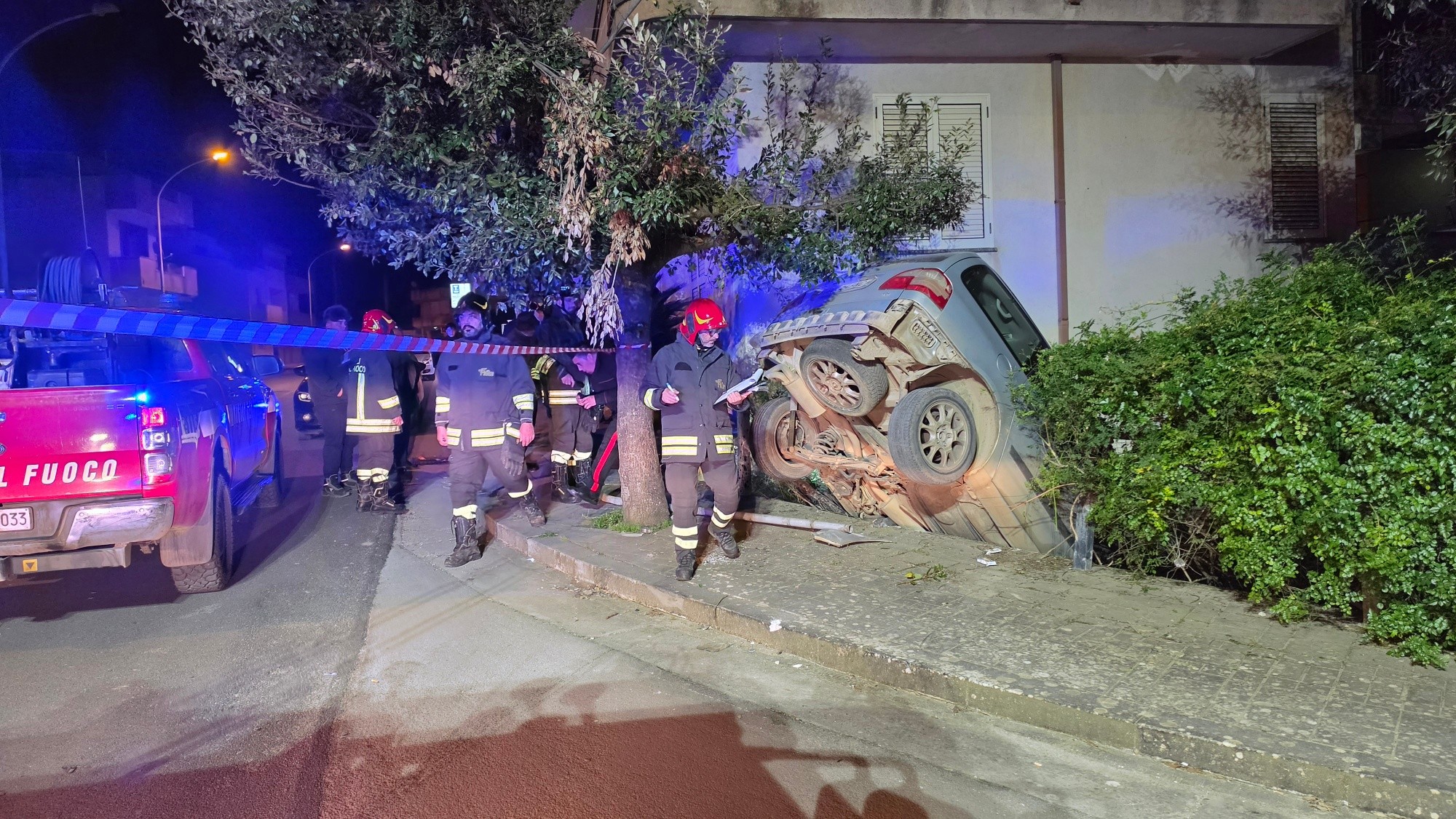 Santa Margherita Belìce, incidente autonomo in via San Francesco