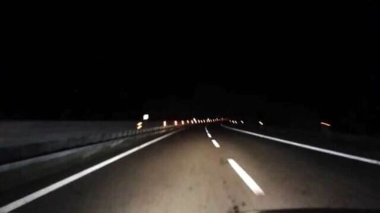 Autostrada notte lavori-2