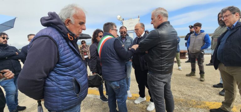 Menfi porto palo sopralluogo 2026