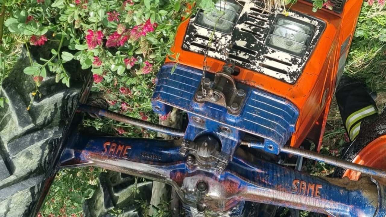 agricoltore ferito salinella trattore 2026