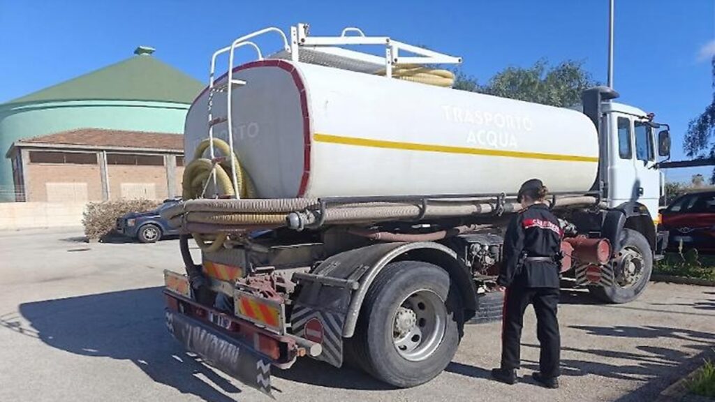 autobotte abusiva carabinieri 2026