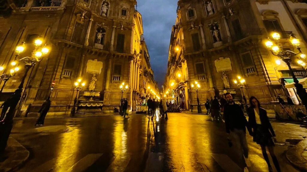 palermo sera quattro canti