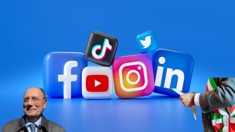 social media schifani e sindai