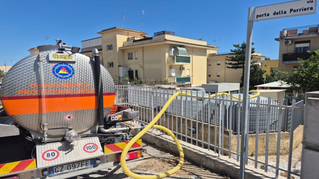 autobotte protezione civile sciacca 2026
