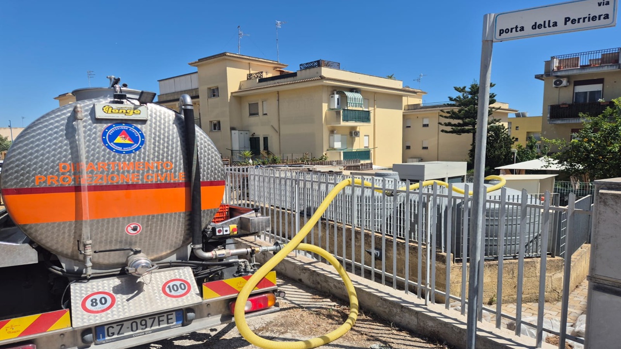 autobotte protezione civile sciacca 2026