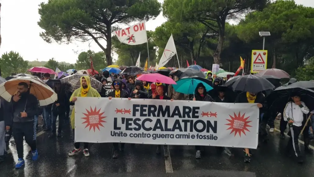 no guerra manifestazione