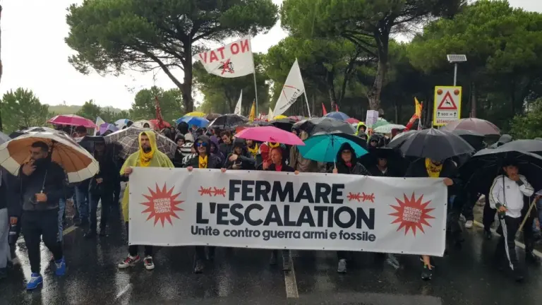 no guerra manifestazione