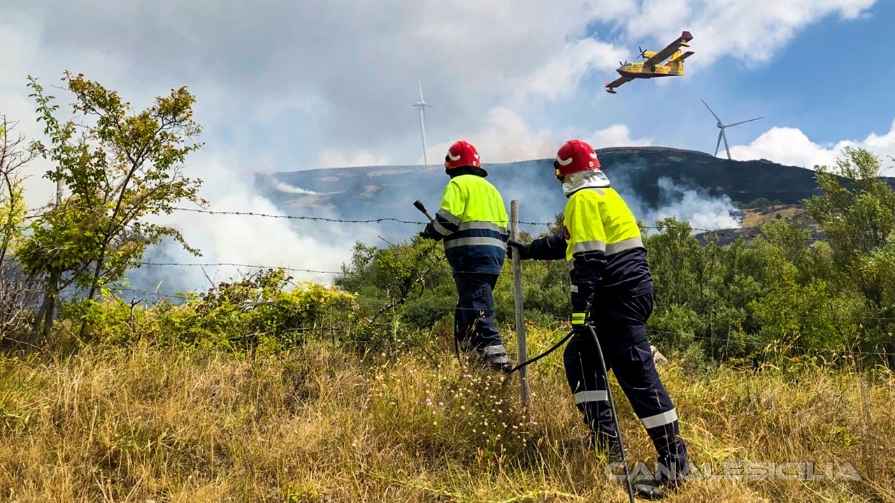 sicilia antincendio forestale