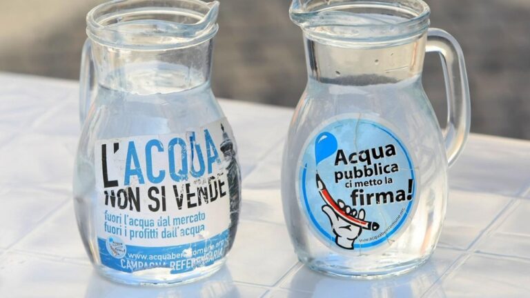 acqua pubblica