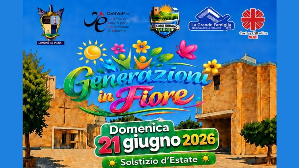 generazione in fiore menfi locandina 2026