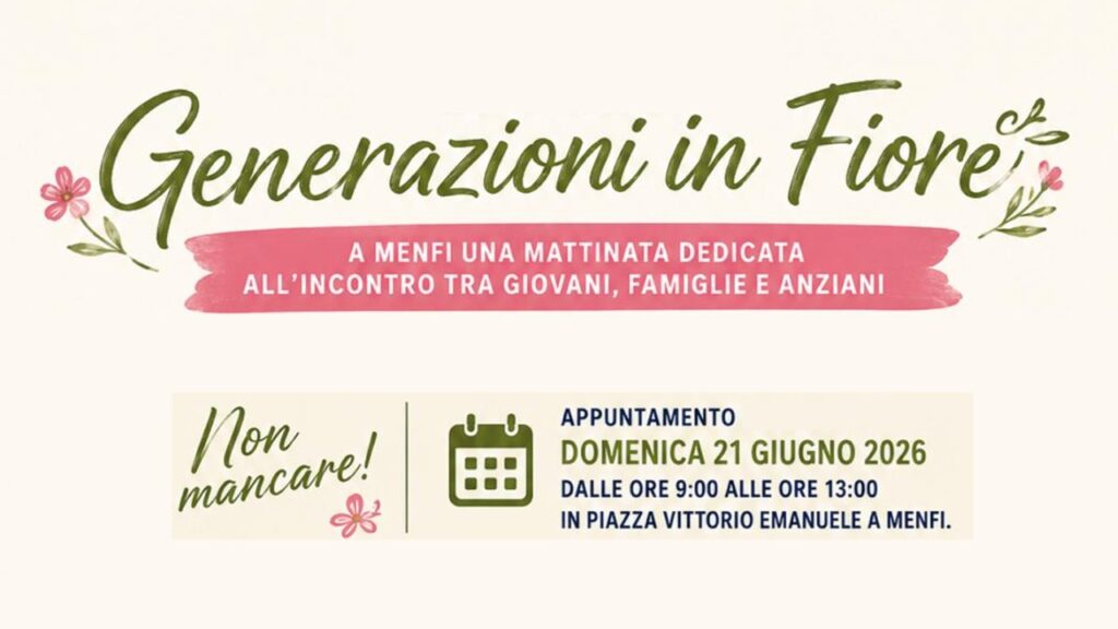 generazioni in fiore menfi 2026