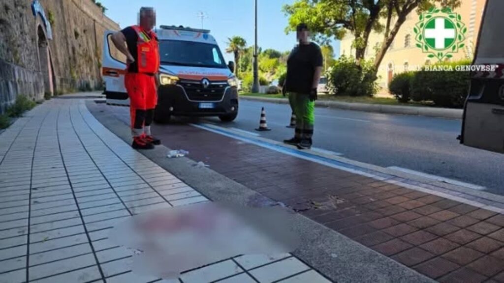 genova incidente mortale montevago 2026