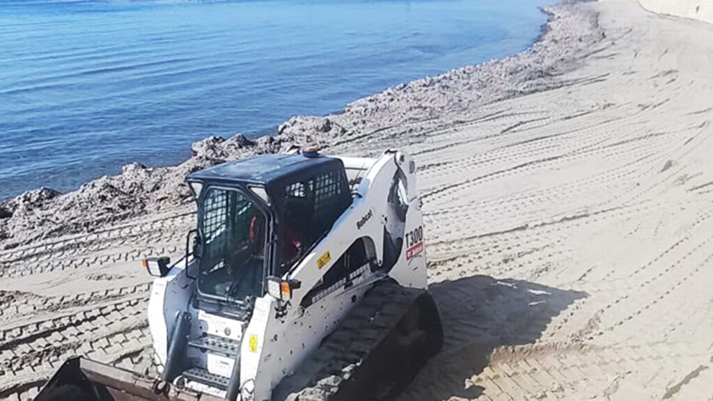 pulizia spiagge
