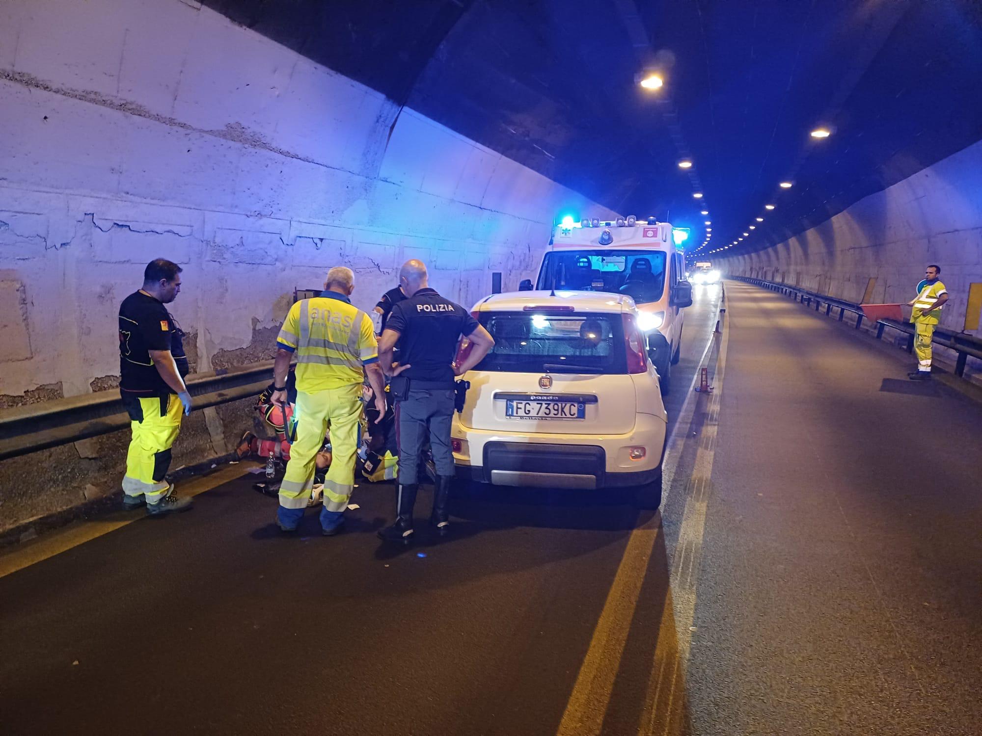 ANAS SOCCORSO MALORE GALLERIA A 19 2026