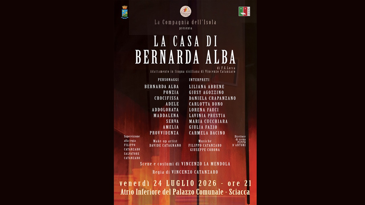 la casa di bernarda alba locandina 2026