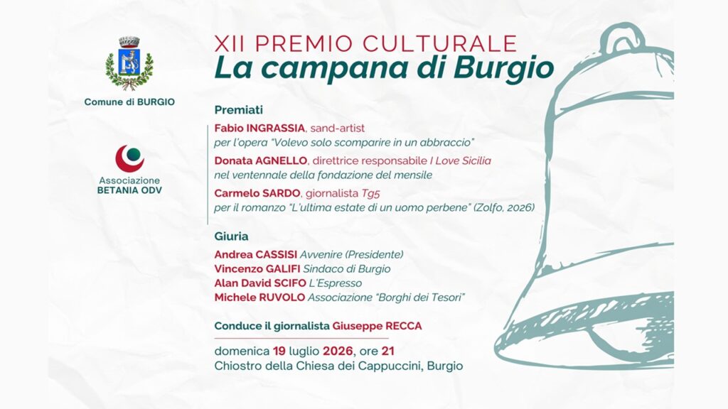 locandina premio campana di burgio