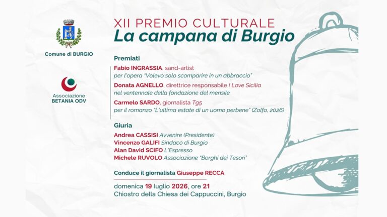 locandina premio campana di burgio