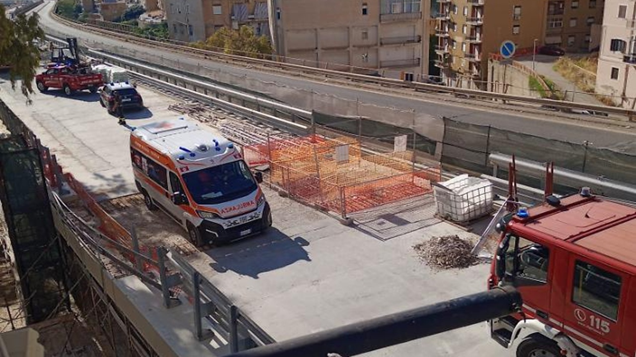 Tragedia nel cantiere del viadotto Akragas: muore un operaio