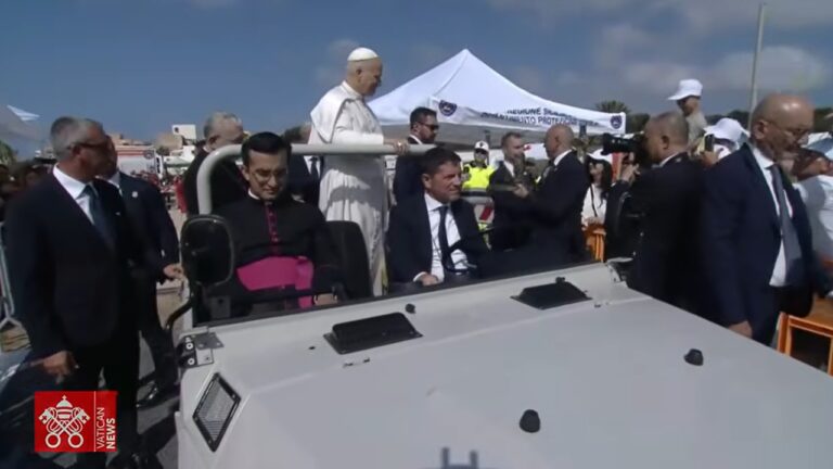 papa lampedusa 2026