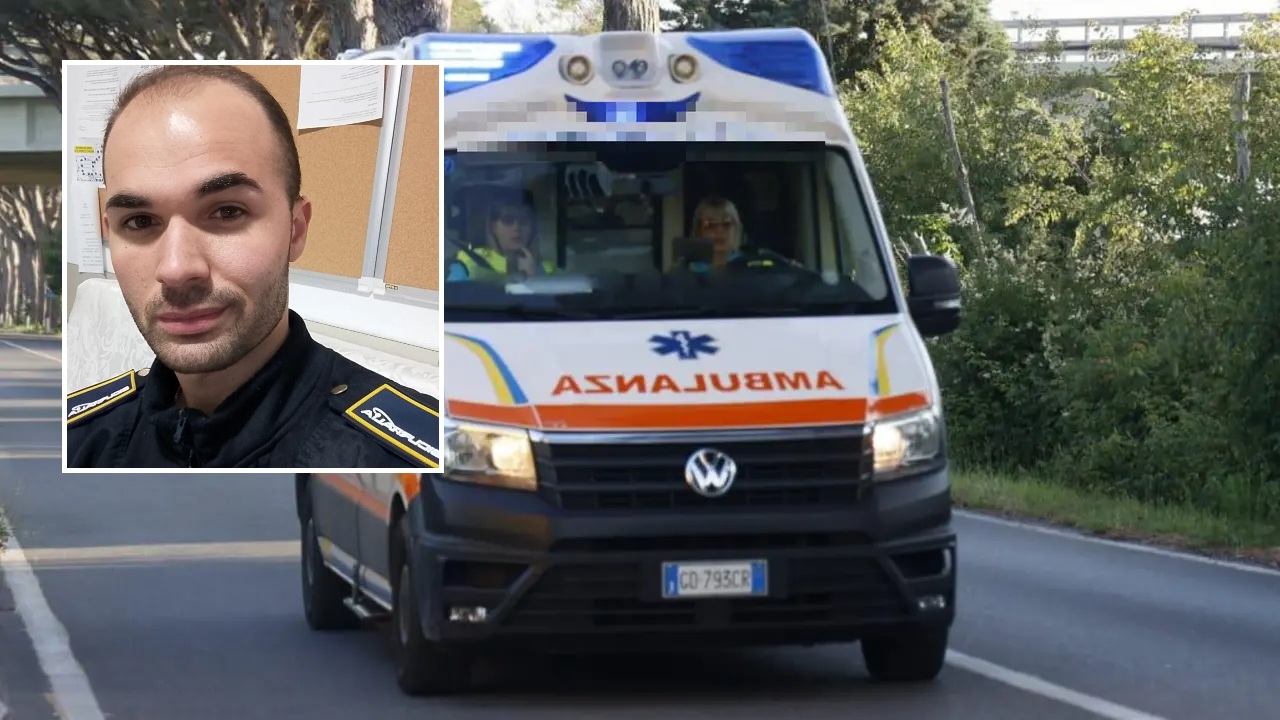 ambulanza e vittima