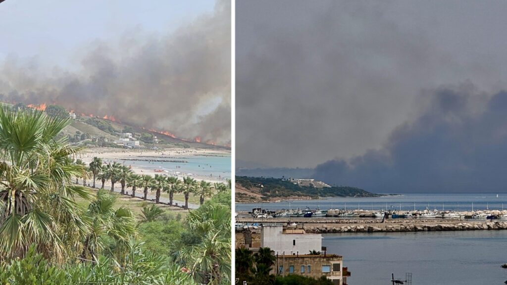 incendi sciacca e menfi 2026