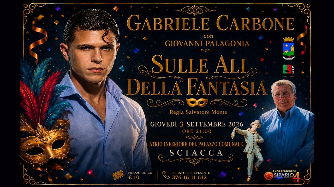 “Sulle ali della fantasia”: serata d’estate con l’anima del Carnevale