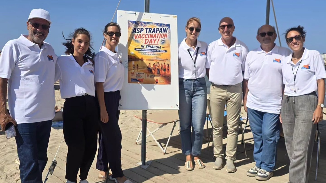 vaccinazioni in spiaggia tp 2026