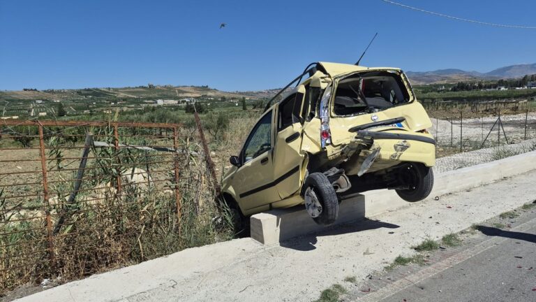 INCIDENTE STRADA BURGIO 2026