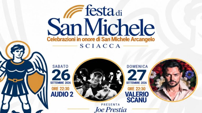 festa san michele 2026 locandina