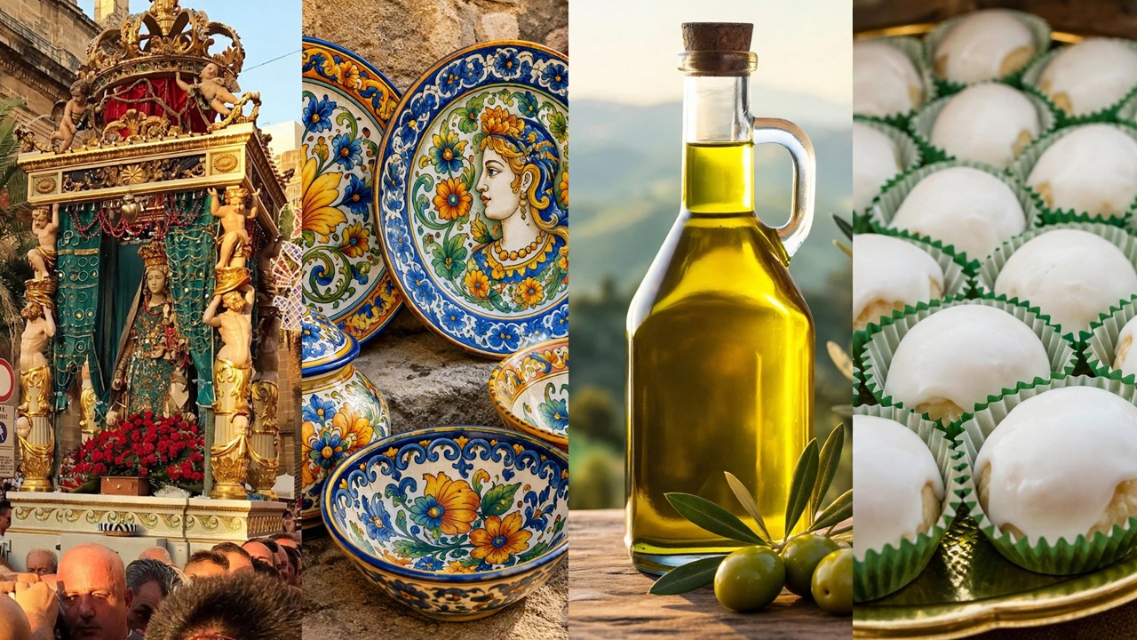 mix madonna olio ceramica dolci sciacca