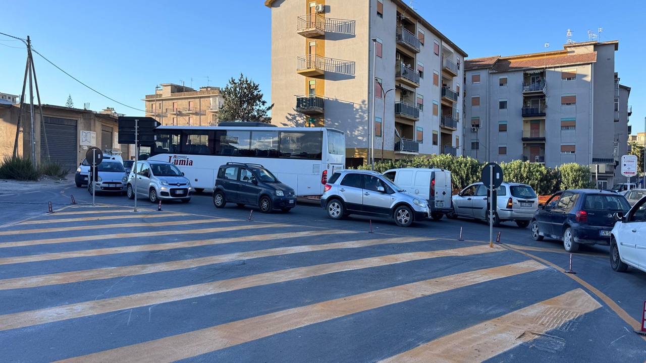 traffico sciacca galleria chiusa 2026