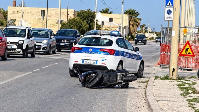 incidente moto trapani 2026