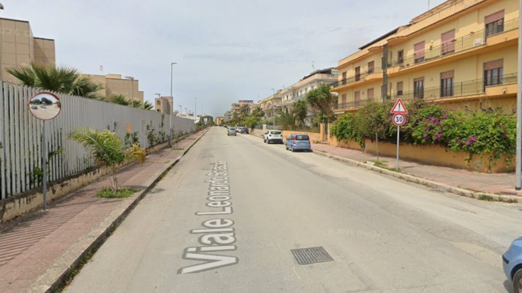 viale sciascia google map